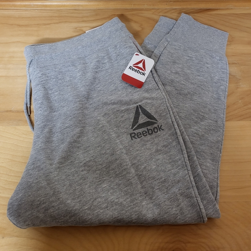 Reebok Gray Jogger Sweatpants